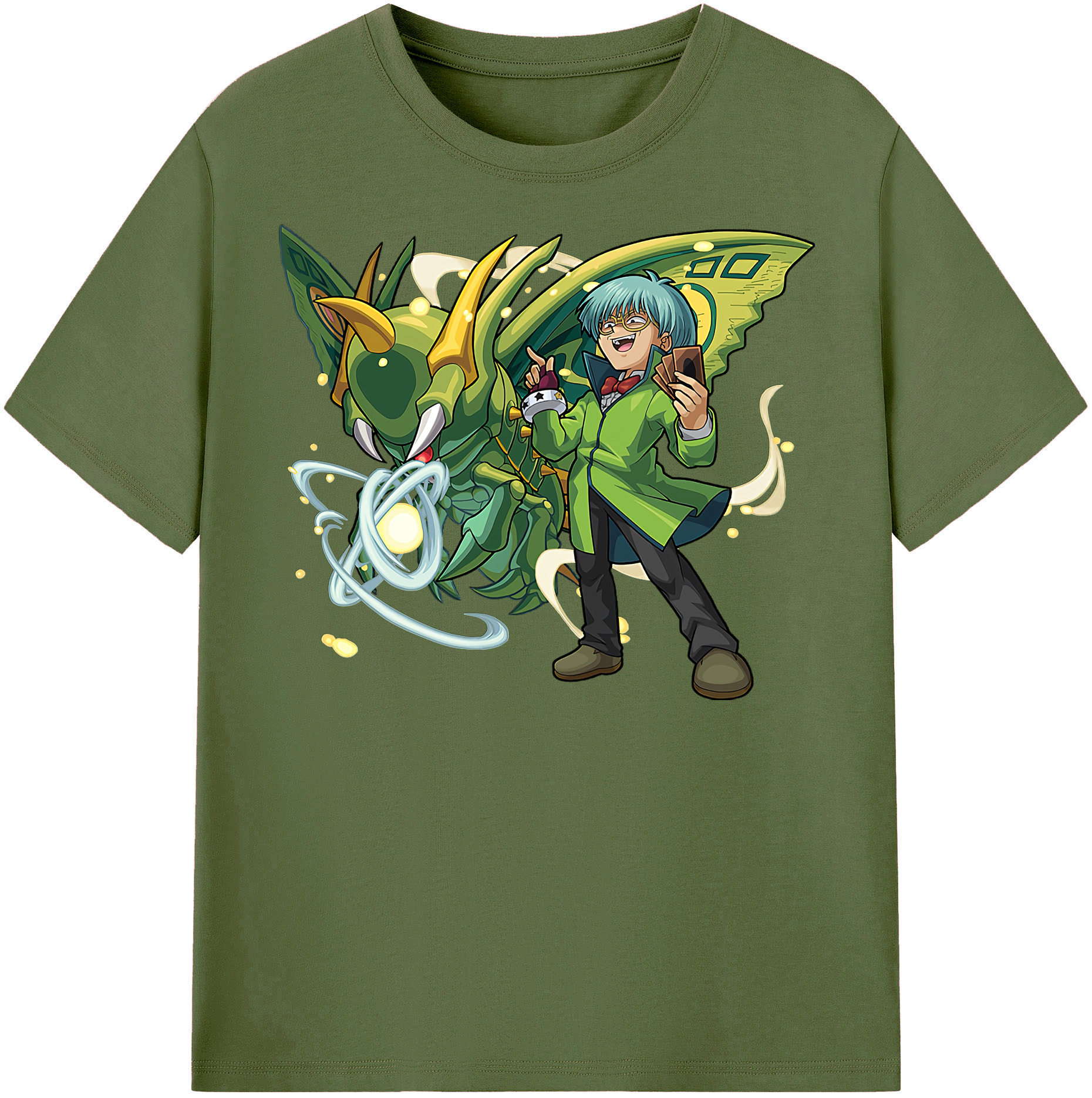 （画像用） 遊☆戯☆王 Yu-Gi-Oh! 綿100％半袖Tシャツ（フロントプリント）